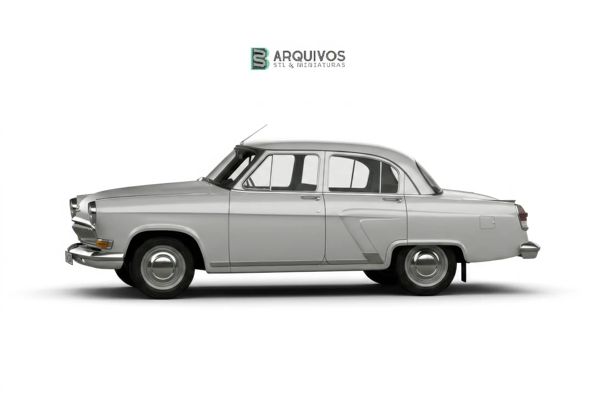 Modelo 3D STL - GAZ 21 Volga — foto 3